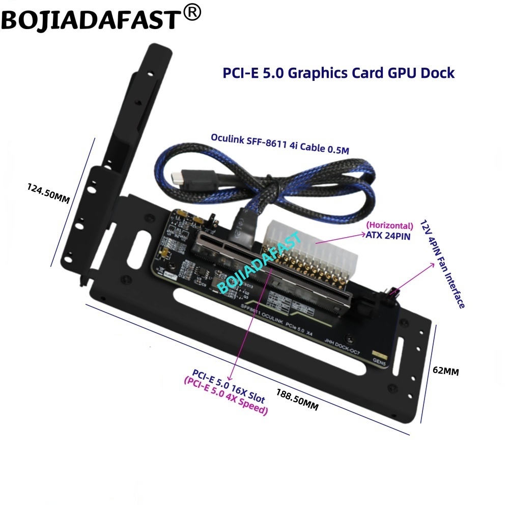 PCI-E 5.0 X4 OCuLink External  - Thunderbolt 4 External Gpu Enclosure 评论和价格