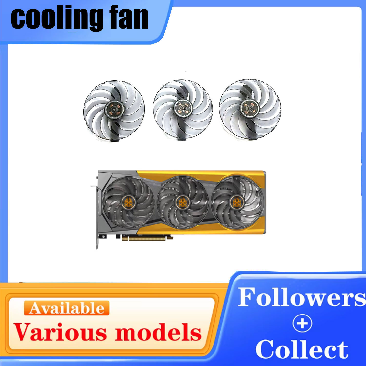 95MM FDC10U12D9-C 6Pin RX6900  - Rx 6900 Xt 16Gb 评论和价格