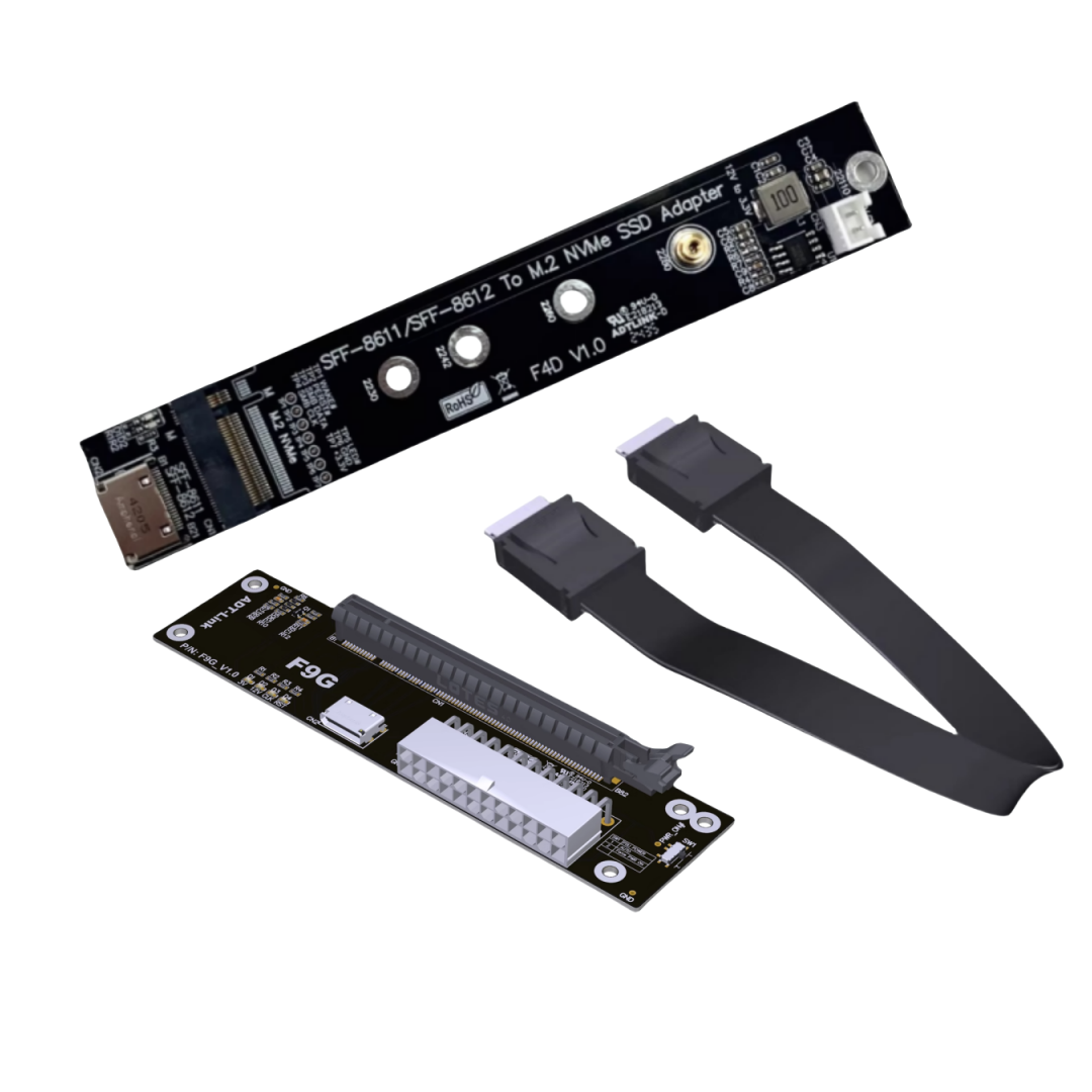 PCIe 4.0 X4 64Gbps OCuLink Lap - Oculink Egpu Dock Graphics Card 评论和价格