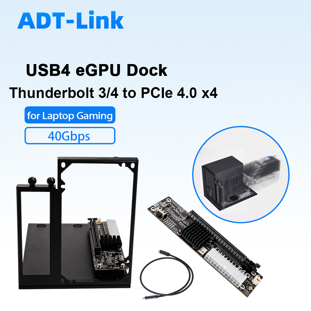 ADT-Link USB4 eGPU Dock Thunde - Thunderbolt 4 External Gpu Enclosure 评论和价格