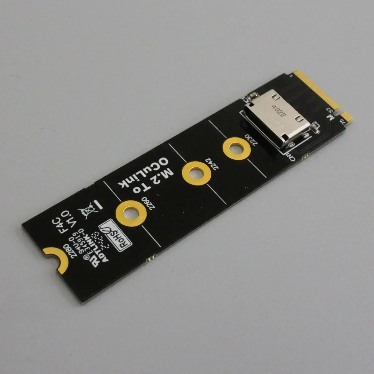 ADT PCIe 4.0 64Gbps OcuLink Ex - Oculink Egpu Dock Graphics Card 评论和价格